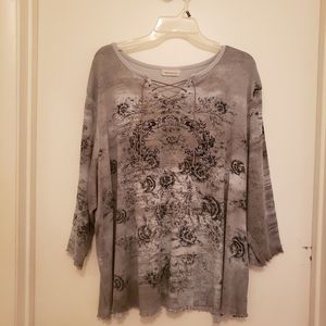 Vintage Avenue Knit Blouse